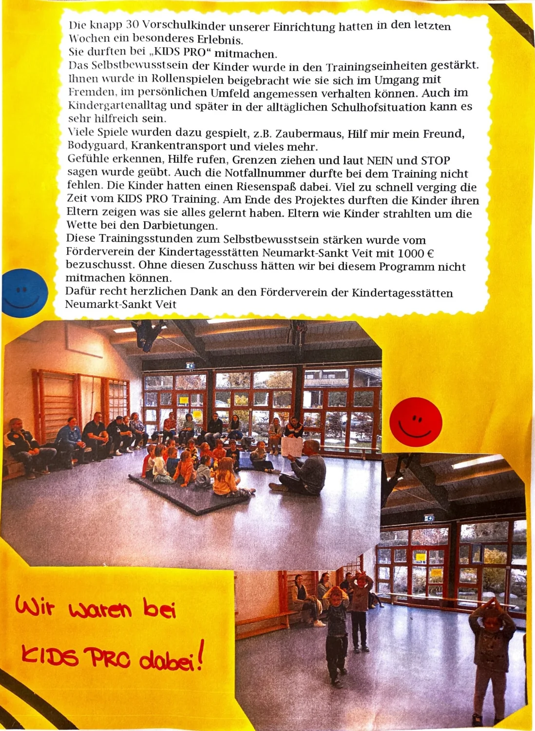 Förderverein Städtischer Kindergärten Neumarkt Sankt Veit - flyer