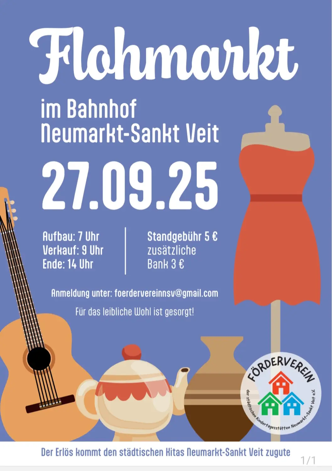 Förderverein Städtischer Kindergärten Neumarkt Sankt Veit - flyer